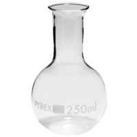 Ballons fond plat Pyrex® col étroit