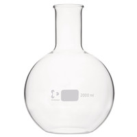 Ballons fond plat Duran® col large