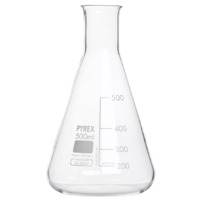 Fioles erlenmeyer Pyrex col étroit