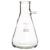 Fioles à filtrer Pyrex olive verre