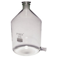 Flacons à tubulure Pyrex® col rodé