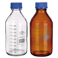 Flacons ronds ISO Simax® bouchés