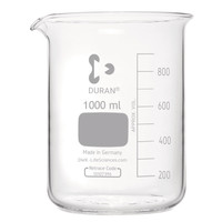 Béchers verre Duran forme basse