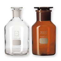 Flacons col rodé verre borosilicaté