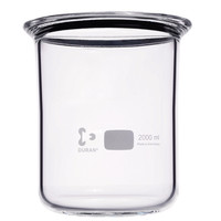 Béchers à rodage plan