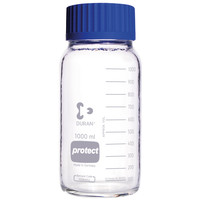 Flacons col large Duran® GLS 80 gainés