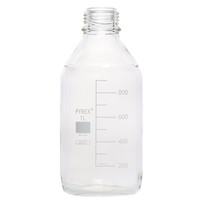 Flacons ronds ISO Pyrex nus