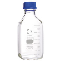 Flacons carrés Duran bouchés