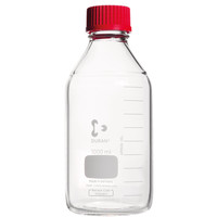 Flacons ronds ISO Duran bouchés haute température