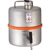 Fûts de sécurité acier inox avec jauge