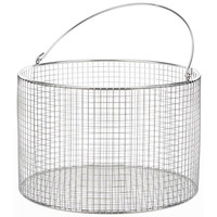 Paniers acier inox ronds