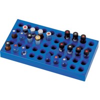 Portoirs PP pour flacons chromatographie