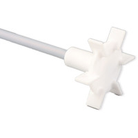 Tiges d'agitation PTFE à pales type Rushton